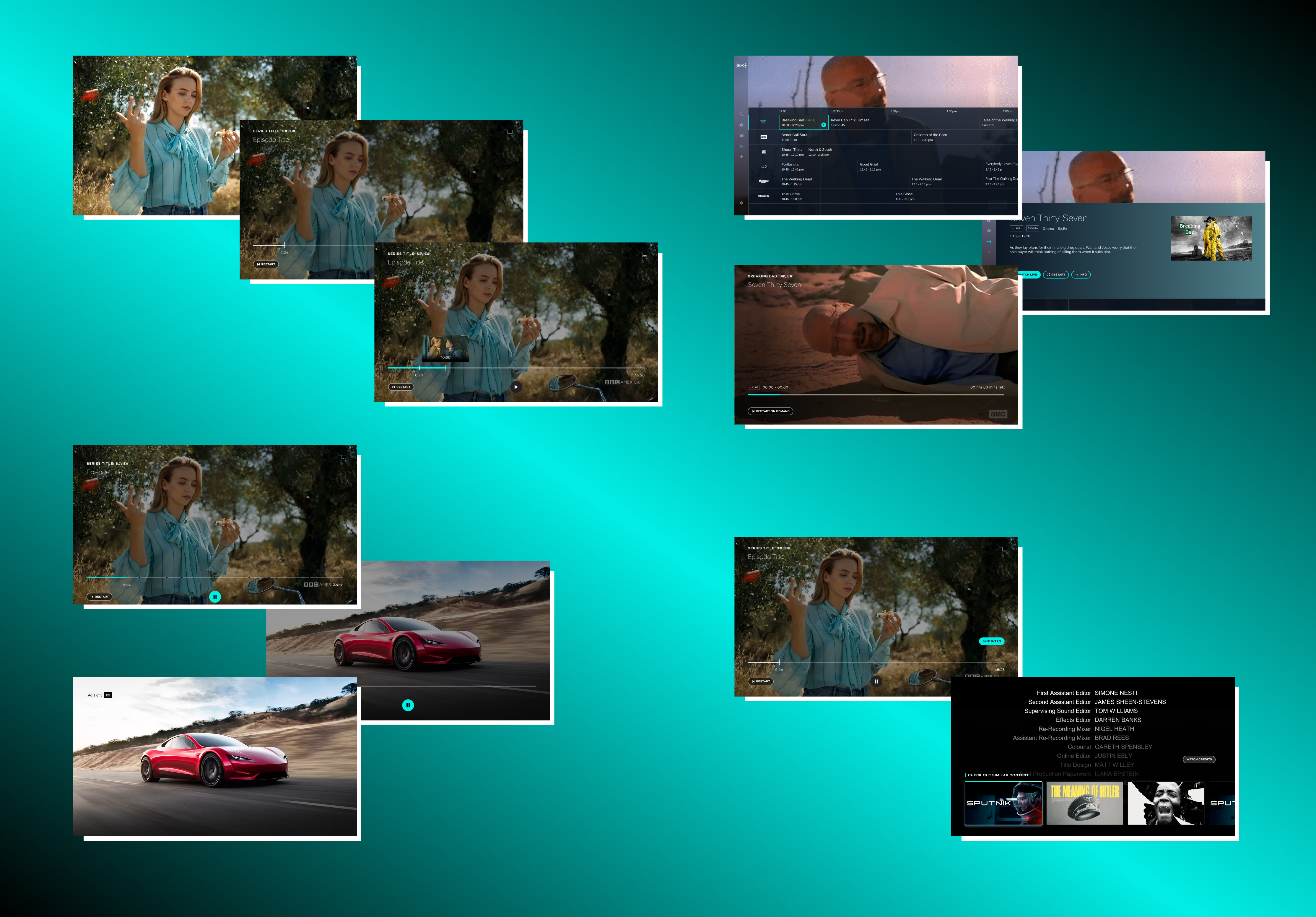 AMC Plus Landing Page